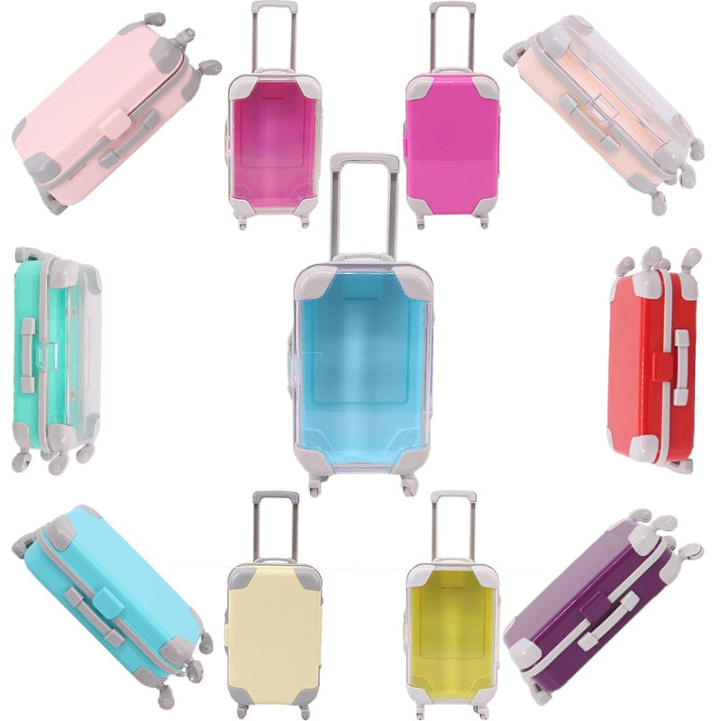 Lightweight 18-Inch Doll Travel Suitcase – Durable & Stylish Accessory for Kids