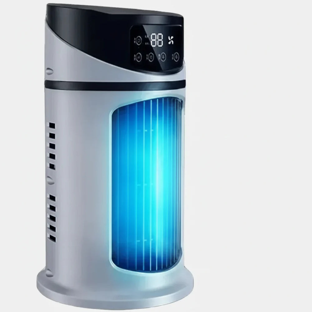 Portable Air Conditioner – Evaporative Cooling, Compact & Built-In Fan