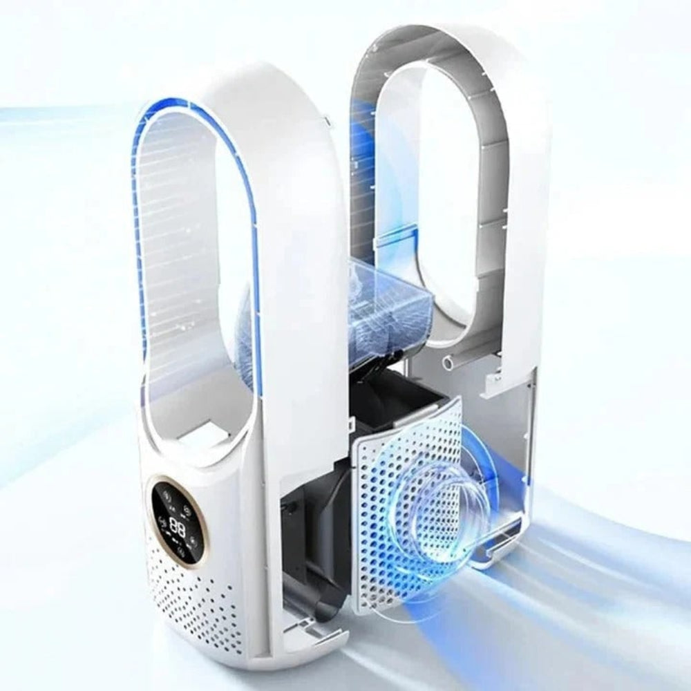 Bladeless Air Conditioner – Portable, Quiet & Fan-Free Design