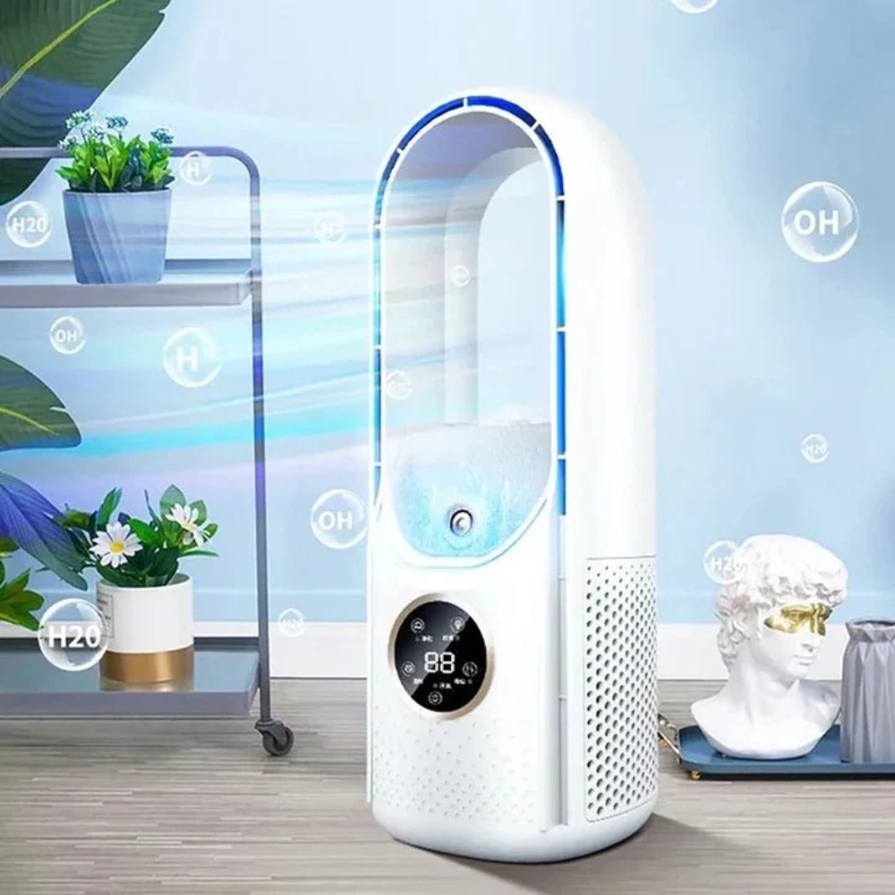 Bladeless Air Conditioner – Portable, Quiet & Fan-Free Design