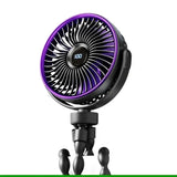 Portable Battery Operated Clip-On Fan Adjustable Foldable