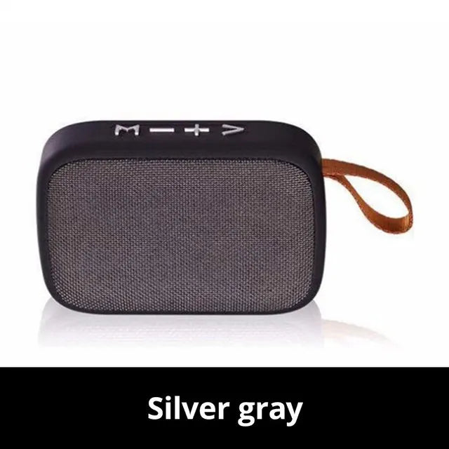 Portable Bluetooth Speaker - HiFi 3D Stereo Music Player with Deep Bass & Long Battery Life