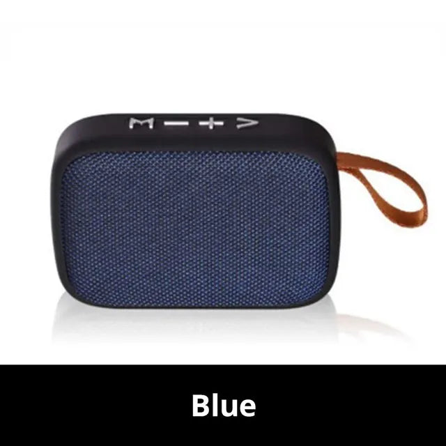 Portable Bluetooth Speaker - HiFi 3D Stereo Music Player with Deep Bass & Long Battery Life