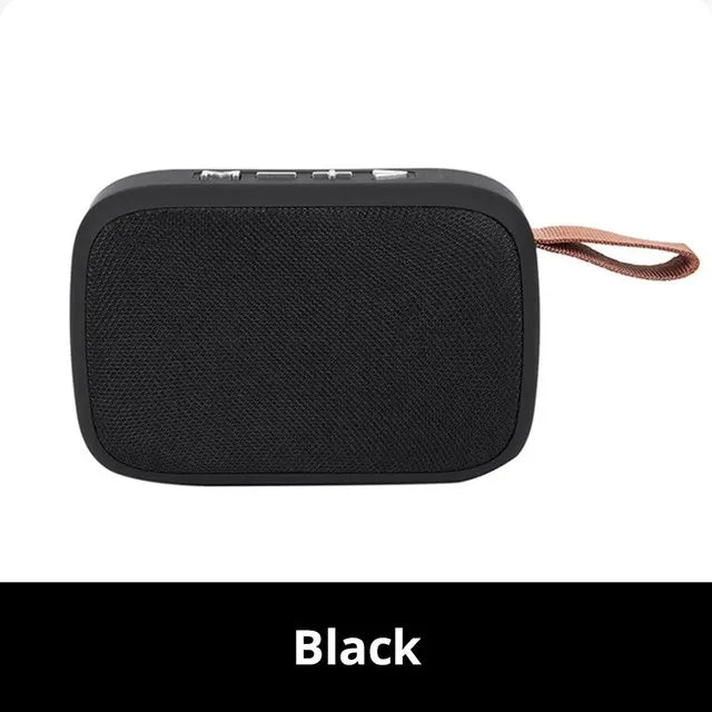 Portable Bluetooth Speaker - HiFi 3D Stereo Music Player with Deep Bass & Long Battery Life