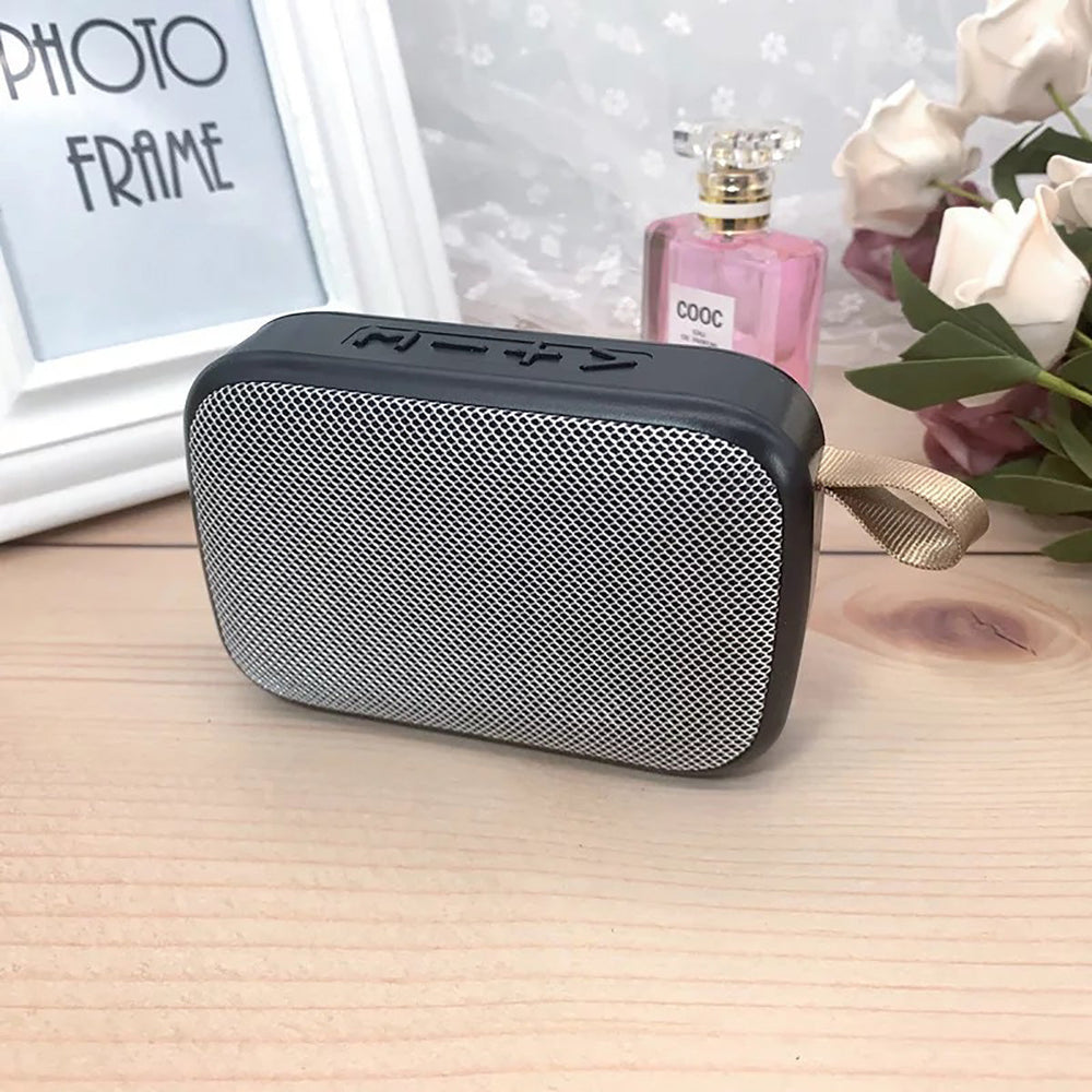 Portable Bluetooth Speaker - HiFi 3D Stereo Music Player with Deep Bass & Long Battery Life