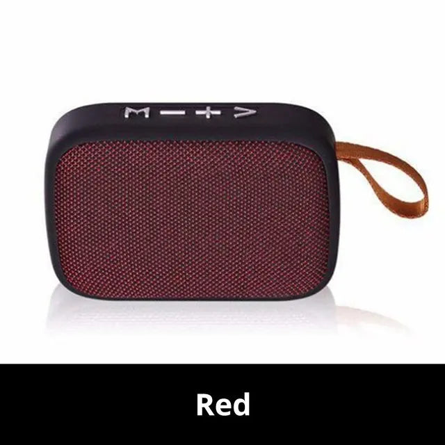 Portable Bluetooth Speaker - HiFi 3D Stereo Music Player with Deep Bass & Long Battery Life