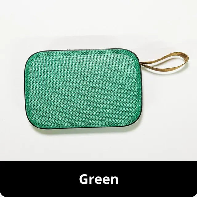 Portable Bluetooth Speaker - HiFi 3D Stereo Music Player with Deep Bass & Long Battery Life