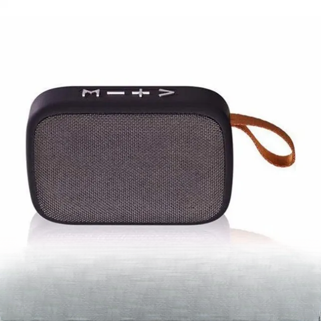 Portable Bluetooth Speaker - HiFi 3D Stereo Music Player with Deep Bass & Long Battery Life