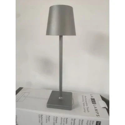 LumiAura Portable Dimmable LED Table Lamp - Adjustable Brightness, Stylish Design for Home & Office