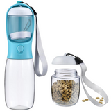 Portable Dog Water Bottle & Food Container - Leak-Proof Travel Bowl for Dogs - Ideal for Hiking, Camping, and Outdoor Adventures