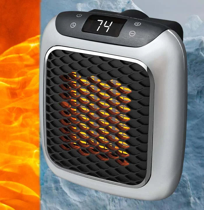 Portable Electric Heater - Fast Heating, Whisper-Quiet, Safe & Energy-Efficient Indoor Space Heater