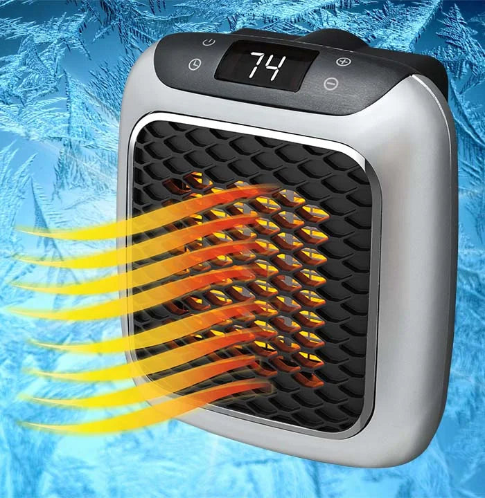 Portable Electric Heater - Fast Heating, Whisper-Quiet, Safe & Energy-Efficient Indoor Space Heater