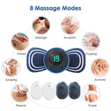 Enhanced Product Title: **Portable Electric Mini Neck Massager with Remote Control & Heat Pad | Intelligent Massage Device for Relaxation & Pain Relief** 

This title includes relevant keywords for better visibility while clearly describing the product's