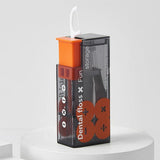 Portable Floss Dispenser with 10 Automatic Floss Sticks - Convenient Dental Care on the Go