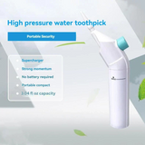 Portable High-Pressure Water Flosser - Professional Dental Irrigator for Deep Teeth Cleaning & Gum Care