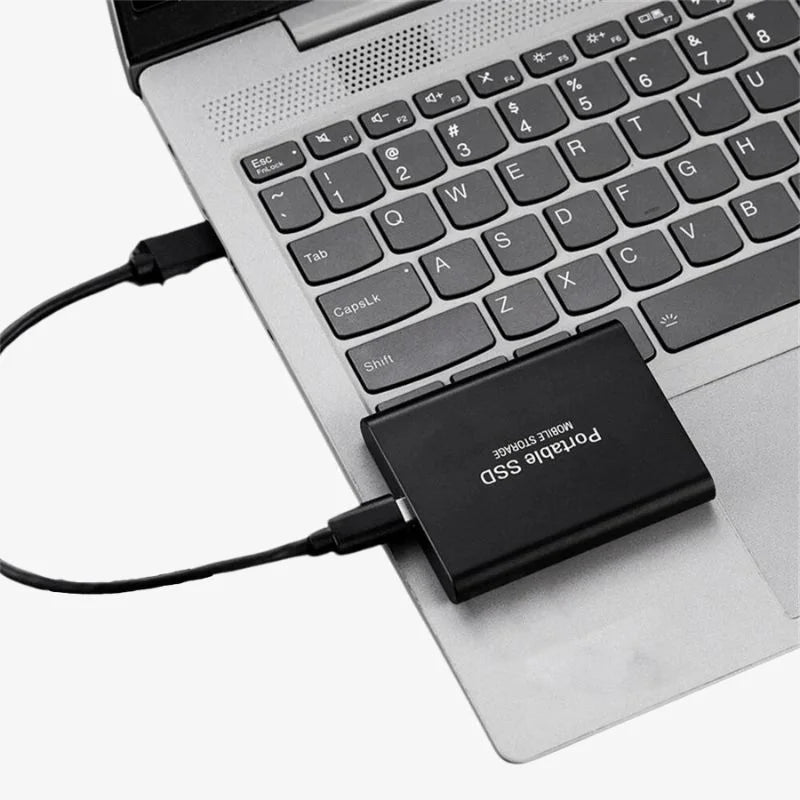 Ultra-Fast Portable External SSD - High-Speed Data Transfer, Compact Design, Ideal for Gaming & Storage