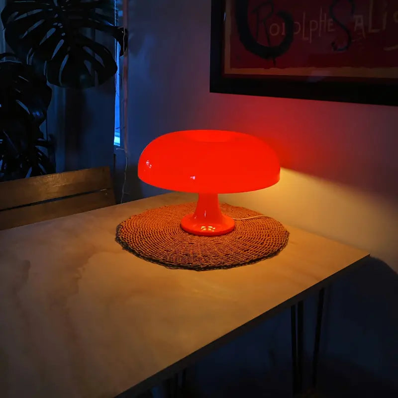 Luxury Portable Mushroom Table Lamp - LumiShroom | Elegant Design & Versatile Lighting for Home & Office