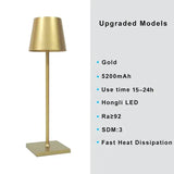 Portable Modern Aluminium Dimmable Table Lamp - LumiNova | Stylish LED Lighting for Home & Office