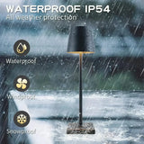 Portable Modern Aluminium Dimmable Table Lamp - LumiNova | Stylish LED Lighting for Home & Office