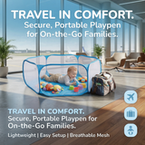 Portable Playpen – Lightweight Mesh, Travel & Safety Design