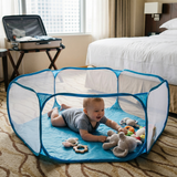 Portable Playpen – Lightweight Mesh, Travel & Safety Design