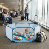 Portable Playpen – Lightweight Mesh, Travel & Safety Design