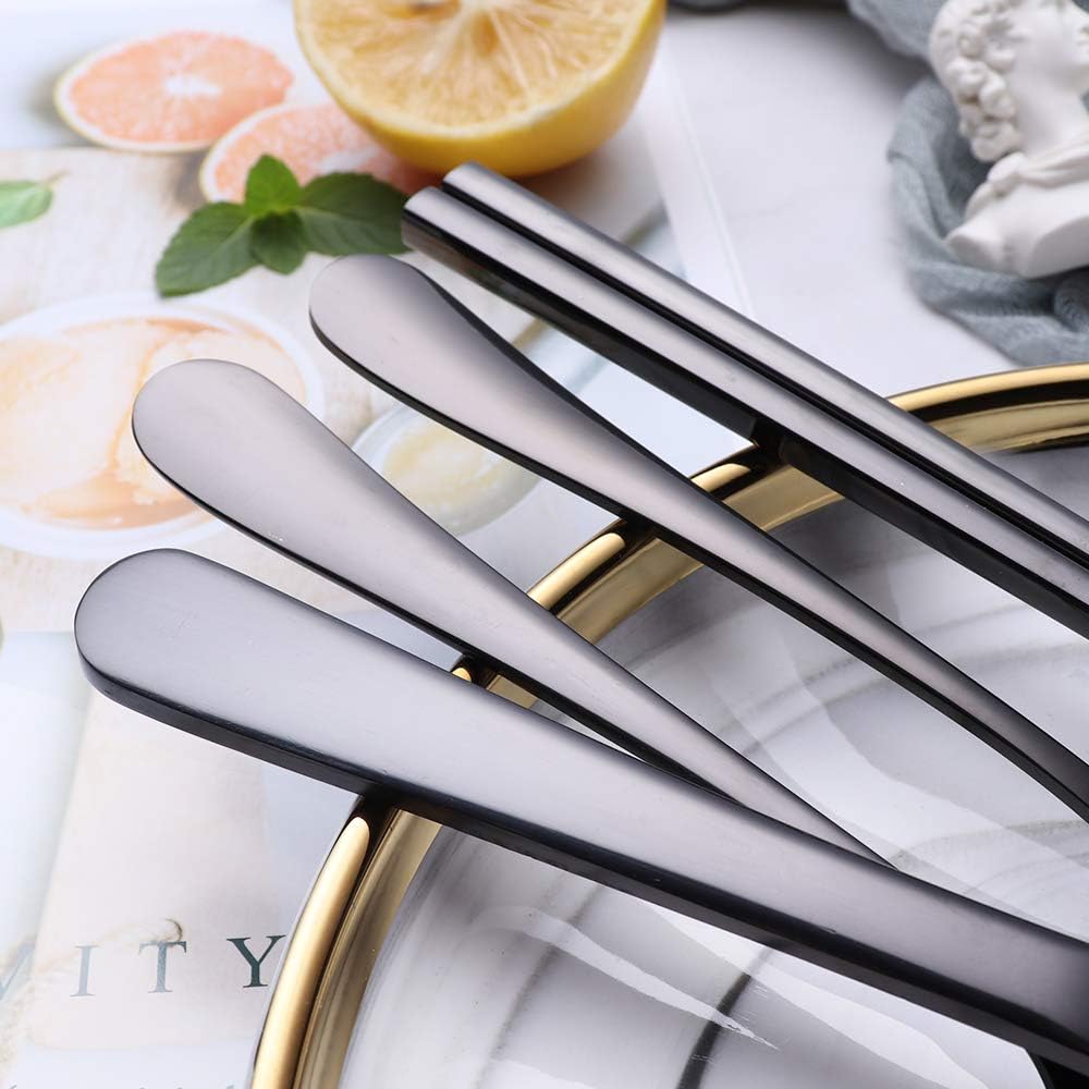 Premium Portable Stainless Steel Cutlery Set - Travel Essential for Eco-Friendly Dining On-the-Go!