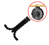 Portable Stroller Fan with 8000mAh Battery - Rechargeable, Quiet, and Adjustable for Baby Comfort
