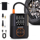 Portable Tire Pump - 18000mAh High-Power Air Compressor for Cars & Motorcycles - Fast Inflation, Compact Design, Ideal for Road Trips