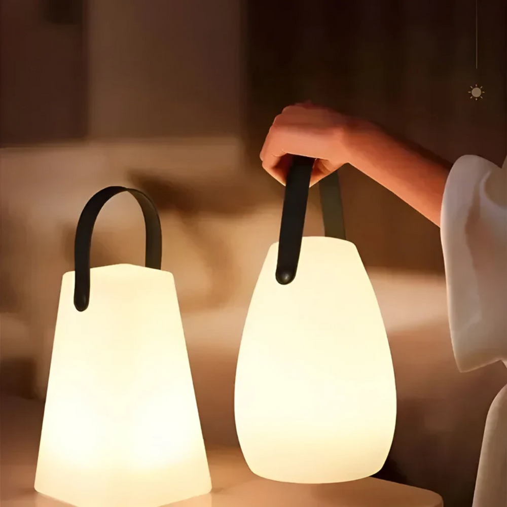Enhanced Product Title: **RadianceFlex Portable Waterproof Wireless Table Lamp - Stylish & Versatile Outdoor Lighting Solution**