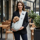 Portable Dog Shoulder Backpack – Breathable, Water-Resistant & Secure Bowlift