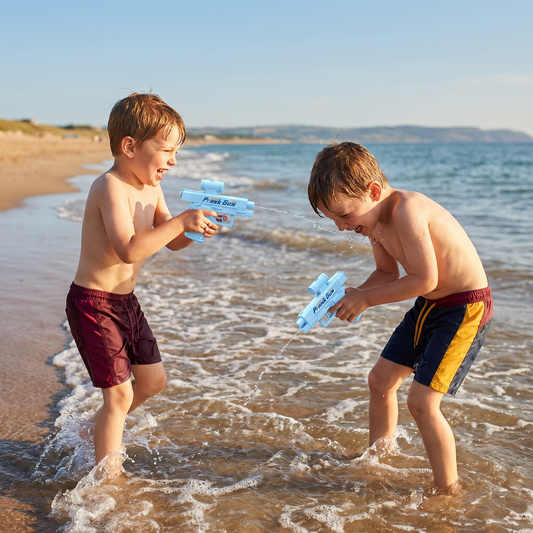 Prank Double-Sided Water Gun – Non-Toxic Material, Compact Design & Kids Outdoor Fun