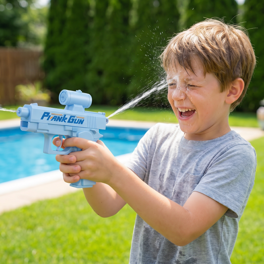 Prank Water Gun – Kids Double-Sided Shooter, Non-Toxic Design