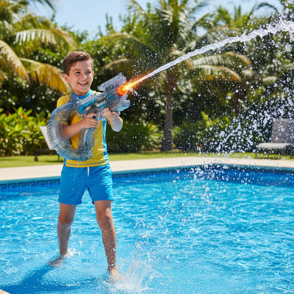 Water Gun Toy – High Capacity, Long Range & Outdoor Pool Party Splash Play