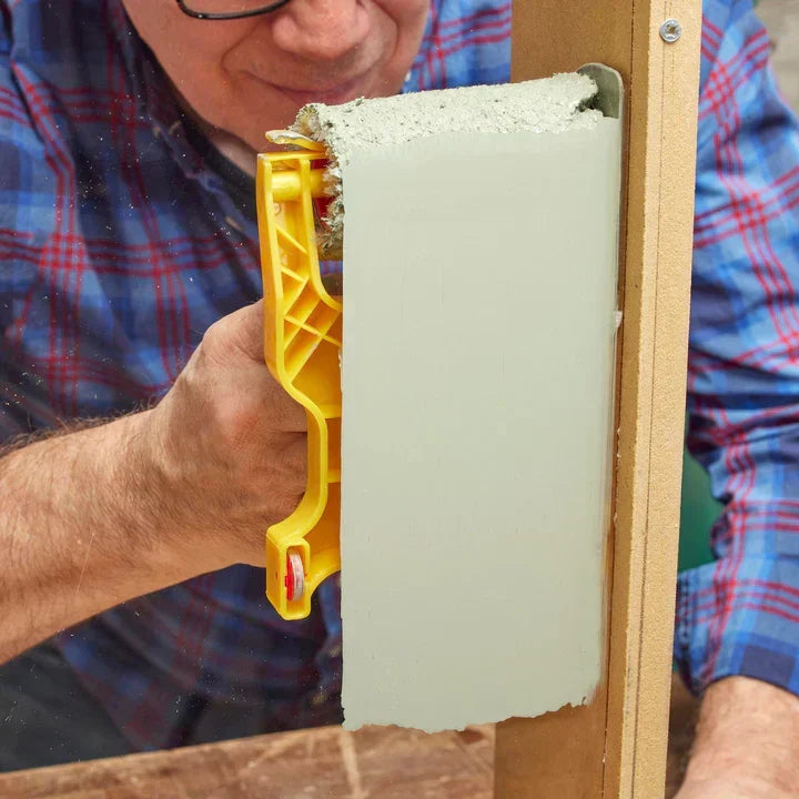 Edge and Corner Painting Tool with Roller - Precision Paint Applicator for Clean Edges and Corners