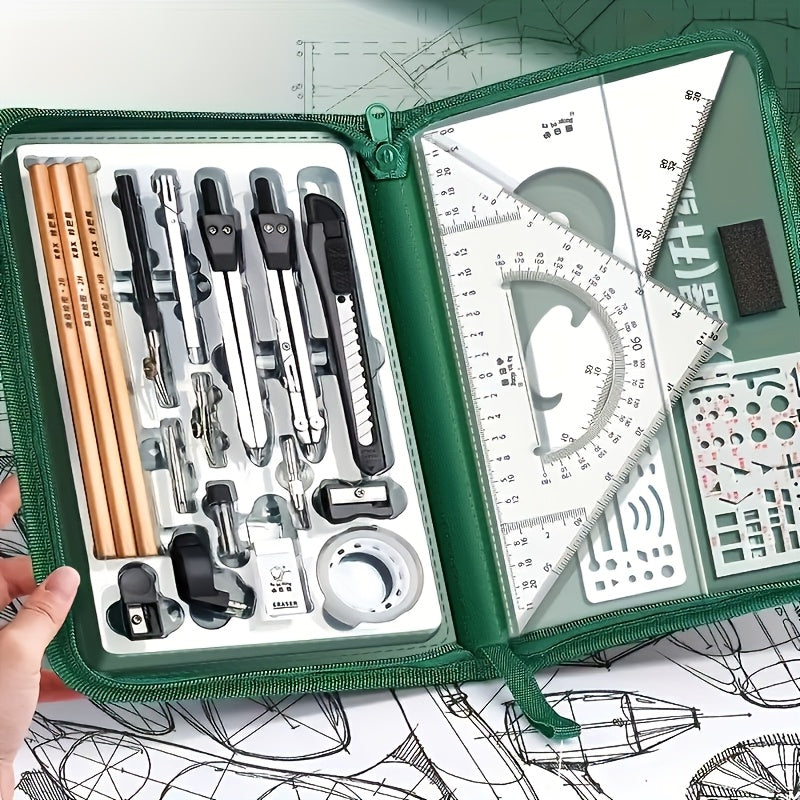 PrecisionDraft Professional Drawing Set – Durable, Versatile & Ideal for Artists and Designers