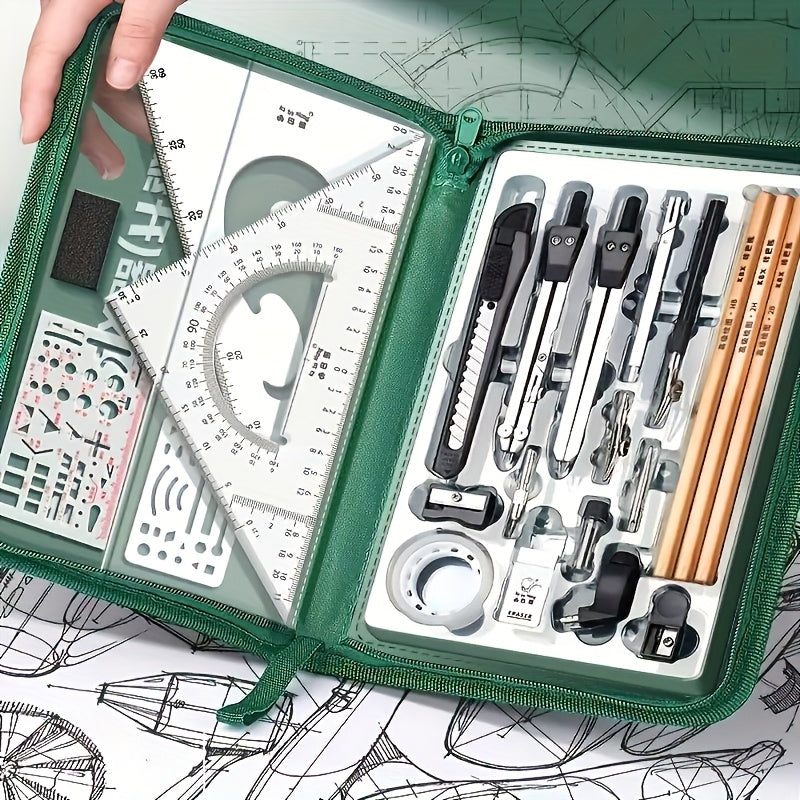 PrecisionDraft Professional Drawing Set – Durable, Versatile & Ideal for Artists and Designers