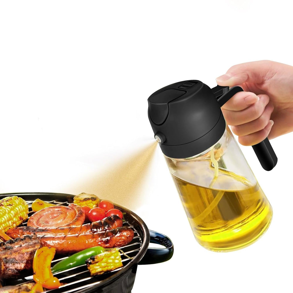 Premium 2-in-1 Olive Oil Spray - DualSpray | Versatile Cooking & Baking Spray for Healthy Meals