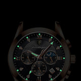 Luxury Men's Premium Leather Wristwatch - Stylish, Durable & Water-Resistant