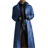 Long Leather Men's Coat – Vittorio - 2