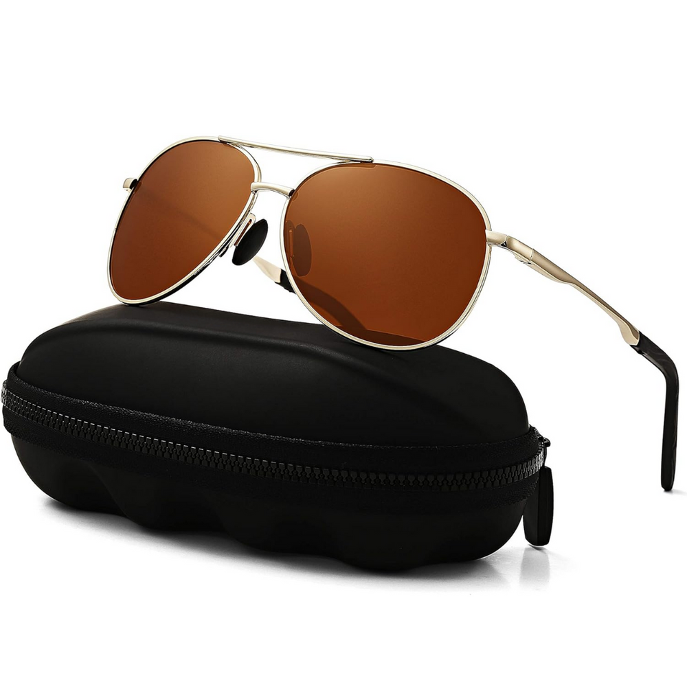 Joey Premium Polarized Aviator Sunglasses for Men & Women - UV Protection, Stylish Design, Perfect for Outdoor Activities