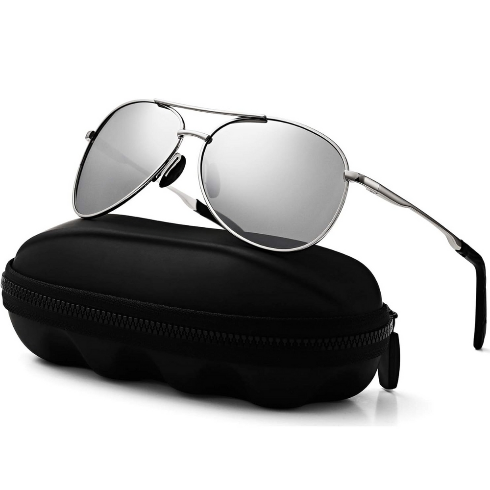 Joey Premium Polarized Aviator Sunglasses for Men & Women - UV Protection, Stylish Design, Perfect for Outdoor Activities