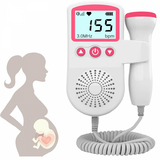 Portable Fetal Doppler Monitor - Heartbeat Detector for Expecting Moms | Easy-to-Use Prenatal Heartbeat Monitor