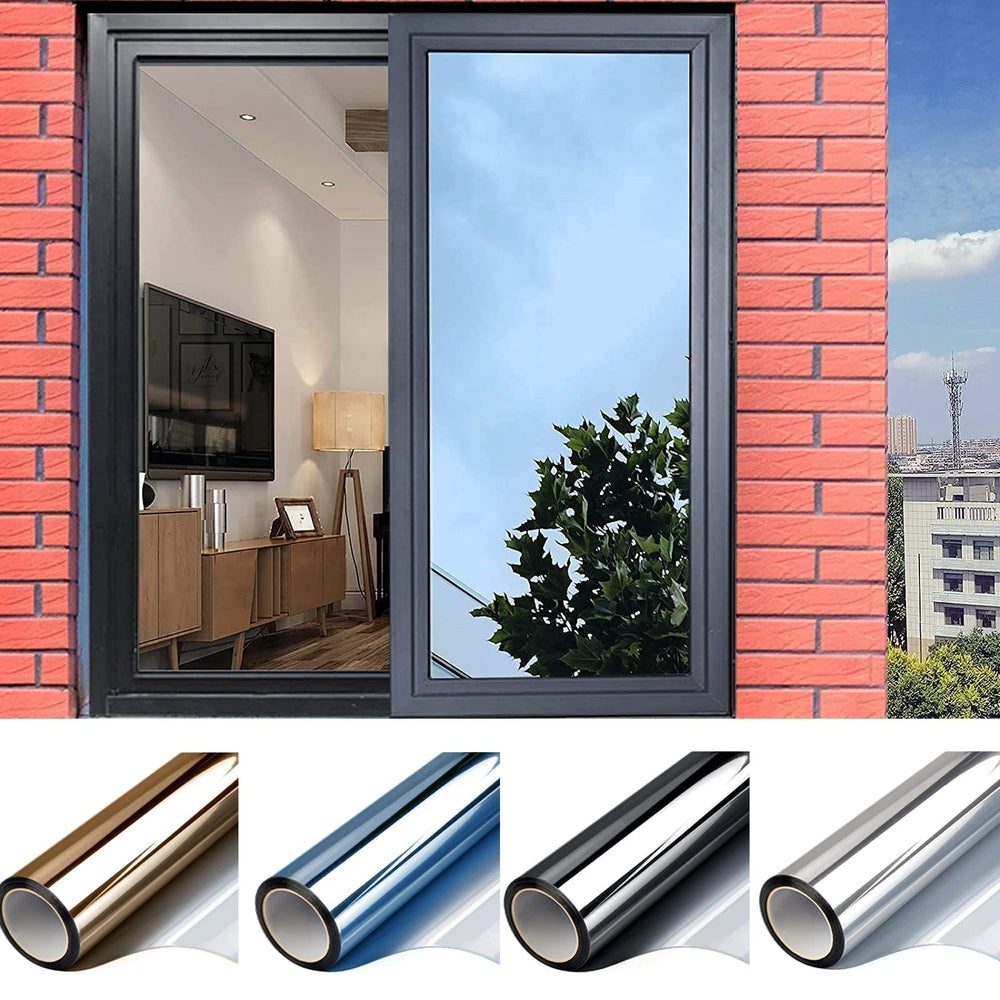 Premium Privacy Window Tint Film - UV Protection, Heat Reduction & Glare Control - Easy Application for Home & Auto