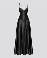 Buttercup Satin Slip Gown - additional view