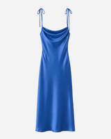Blush Tie-Shoulder Slip Dress - additional view
