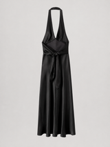 Sunshine Halter Satin Maxi - additional view