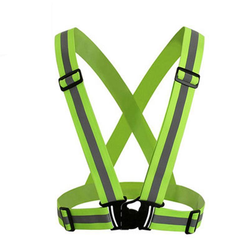 Reflective Safety Vest with Adjustable Straps