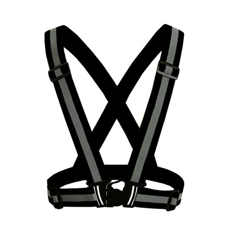 Reflective Safety Vest with Adjustable Straps