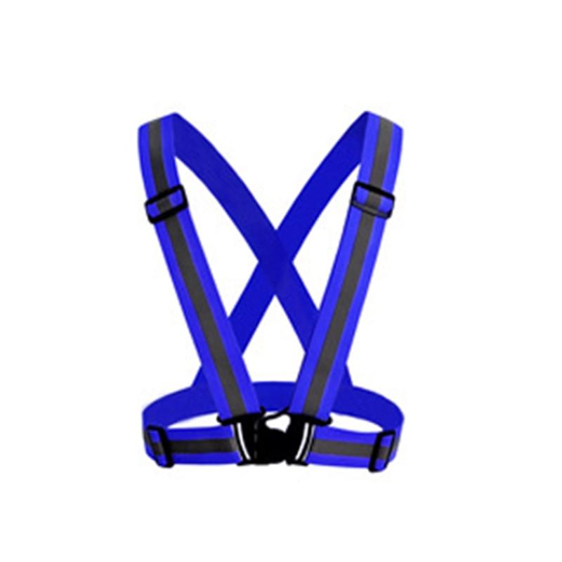Reflective Safety Vest with Adjustable Straps